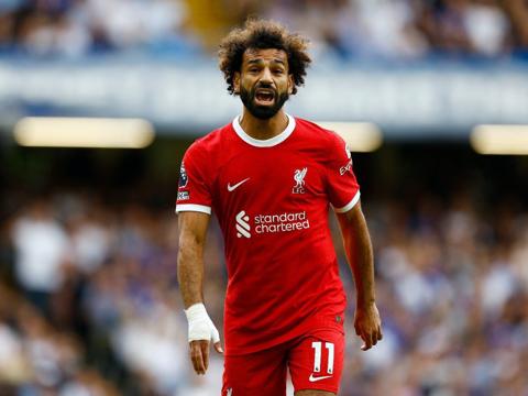 محمد صلاح لاعب ليفربول